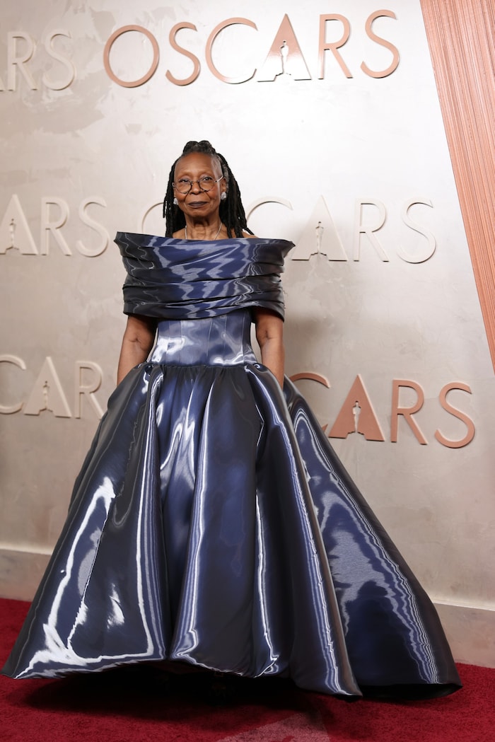 Whoopi Goldberg in Christian Siriano