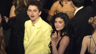 Timothée Chalamet brachte Freundin Kylie Jenner mit zu den Oscars. (Bild: KEVIN WINTER)