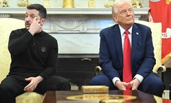 Wolodymyr Selenskyj wurde im Weißen Haus von Donald Trump und seinem Vize J. D. Vance regelrecht ...