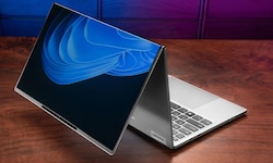 Bislang nur ein Konzept: Lenovos Flip-Notebook