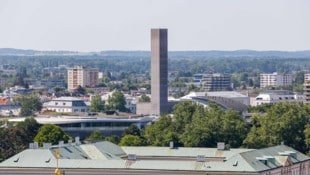 Das Heizkraftwerk Mitte versorgt zahlreiche Salzburger Haushalte mit Fernwärme. (Bild: Markus Tschepp)