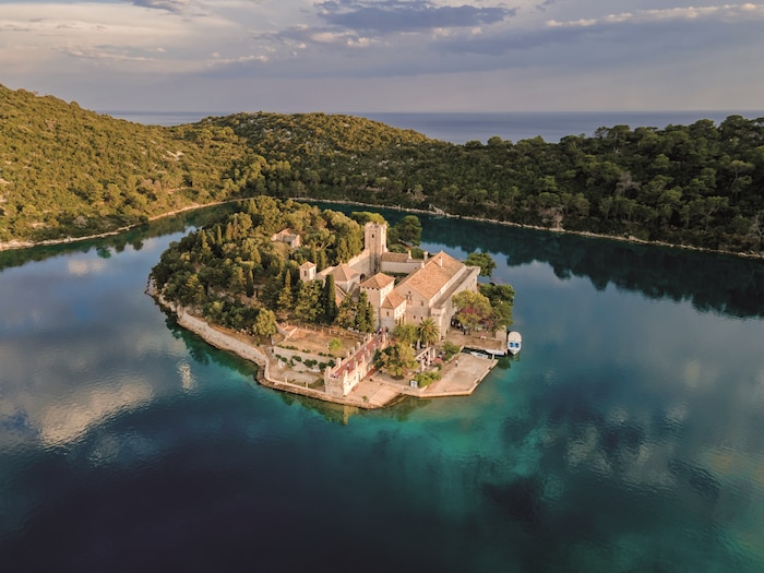Der kroatische Nationalpark Mljet.