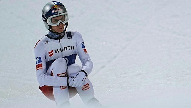 Daniel Tschofenig erlebte einen WM-Auftakt zum Vergessen!  (Bild: APA/GEORG HOCHMUTH)