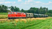 Die nostalgischen Zeitzeugen sollen mit ihren schweren Dieselmotoren auf den restaurierten ...