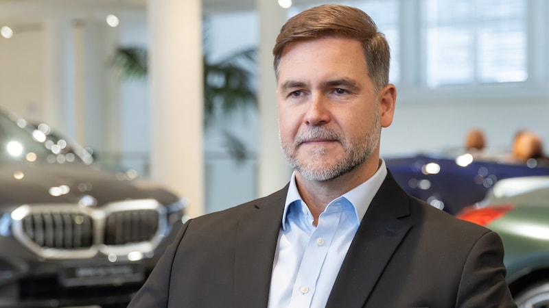 BMW-Steyr-Geschäftsführer Klaus von Moltke (Bild: BMW Group Austria/APA-Fotoservice/Juhasz)