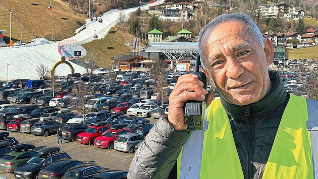 Mit den Kollegen steht Zoran im ständigen Austausch per Funk. (Bild: ZOOM Tirol)