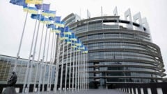 Das Europäische Parlament in Brüssel (Bild: AFP/ROMEO BOETZLE)