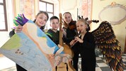 400 Talente in einer Woche: Auch „Die Vogelbande“ flatterte bei der Kategorie „Ensemble Kreativ“ ...