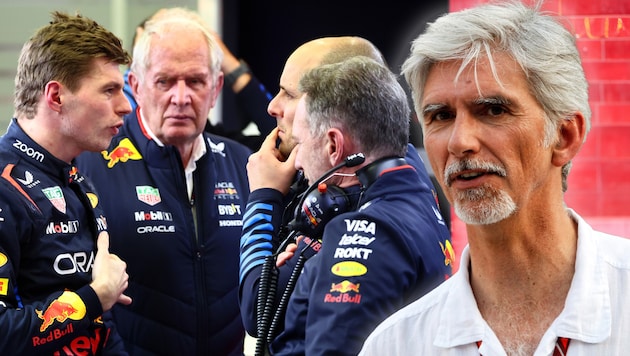 Damon Hill äußerte Kritik an Red Bull Racing. (Bild: GEPA)