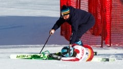 Ricarda Haaser stürzte in Saalbach schwer. (Bild: GEPA)