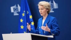 EU-Kommissionspräsidentin Ursula von der Leyen (Bild: AP/Virginia Mayo)