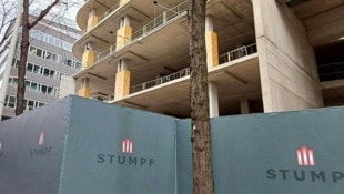 Der Signa-Rohbau Lamarr in Wien (Bild: APA/PHILIP STOTTER)