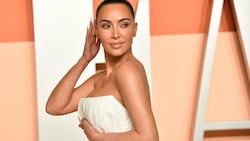 Kim Kardashian veranstaltete ihren höchstpersönlichen Wet-T-Shirt-Contest. (Bild: Evan Agostini/Invision/AP)