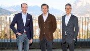 Bernhard Metzler, Axel Bauer und Christoph Brenner (von links) sind die Organisatoren des ...