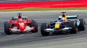 Christian Klien (re.) lenkte vor 20 Jahren in Melbourne den ersten Red Bull.
