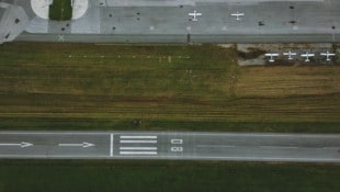 Der Flugplatz in Zell am See. (Bild: EXPA/ JFK)