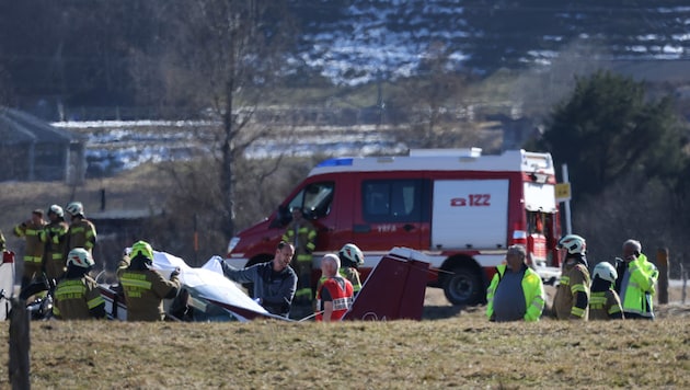 Ein Mann starb bei dem Unglück. (Bild: Roland Hoelzl)