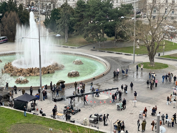 Dreharbeiten zu „The Fountain of Youth“