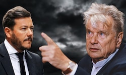 Signa-Gründer Benko und Co-Investor Haselsteiner