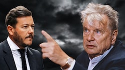 Signa-Gründer Benko und Co-Investor Haselsteiner