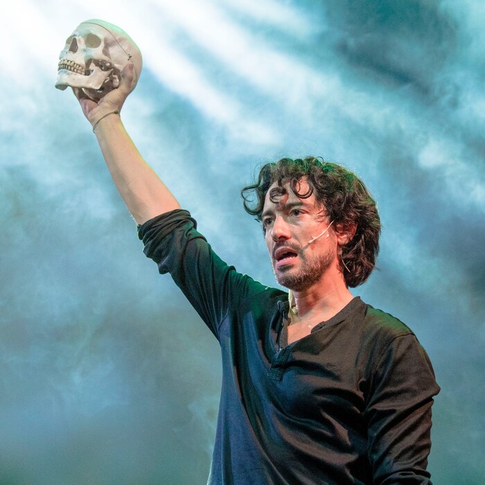 Sein oder nicht sein. . . Stefano Bernardin als Hamlet
