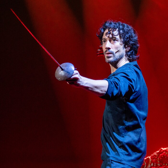 Stefano Bernardin im Theater Akzent