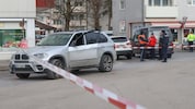 In diesem Auto wurde das Opfer angeschossen.