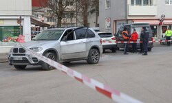 In diesem Auto wurde das Opfer angeschossen.