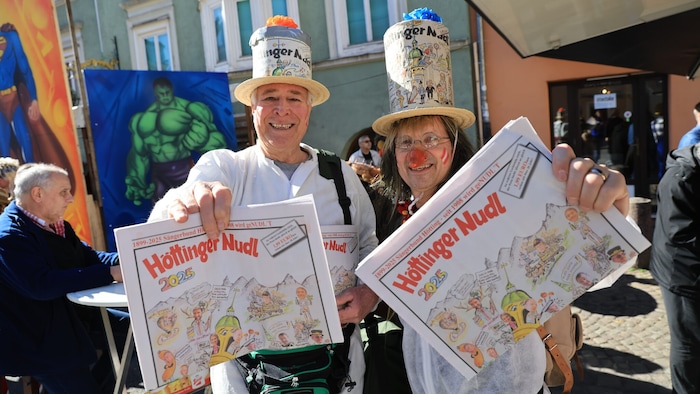 Die „Höttinger Nudl“ wurde fleißig vertrieben.