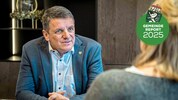 ÖVP-Bürgermeister Franz Jost im Gespräch mit der „Krone“