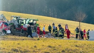 In Gampern ereignete sich der tödliche Unfall. (Bild: Loy Robert)