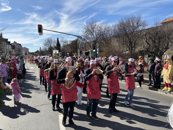 The popcorn bags trumpeted right at the front.