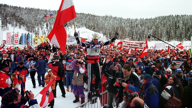 Unvergessen: Zehntausende Fans strömten 1999 zur WM. (Bild: GEPA)