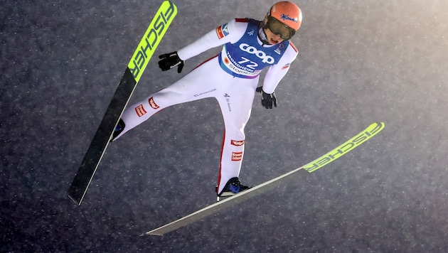 Jan Hörl took a lot of pressure off with his World Championship bronze on the normal hill. (Bild: Tröster Andreas)