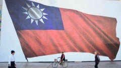 Taiwan soll – wenn nötig mit Gewalt – ins chinesische Imperium eingegliedert werden. (Bild: AFP/SAM YEH)