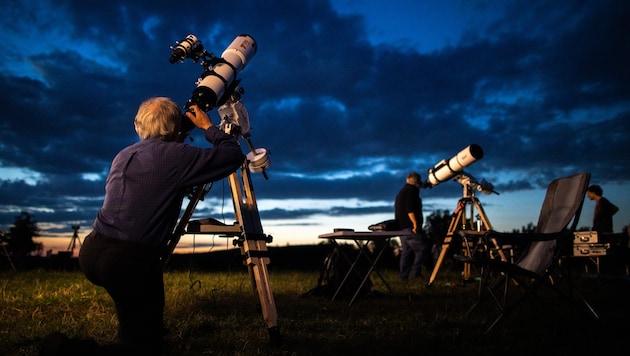 March has two eclipses to offer: A lunar and partial solar eclipse (symbolic image). (Bild: GEORG HOCHMUTH)