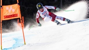 Magdalena Egger präsentierte sich in der zweiten Kvitfjell-Abfahrt stark. (Bild: GEPA)