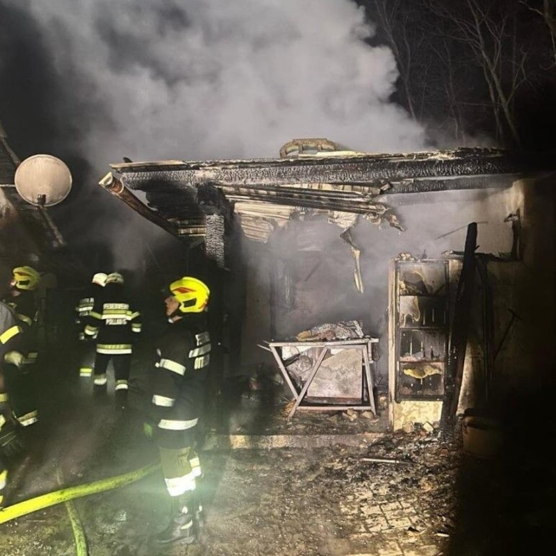 Drei Feuerwehren waren im Einsatz. (Bild: FF Markt Hartmannsdorf/Pöllau bei Gleisdorf)