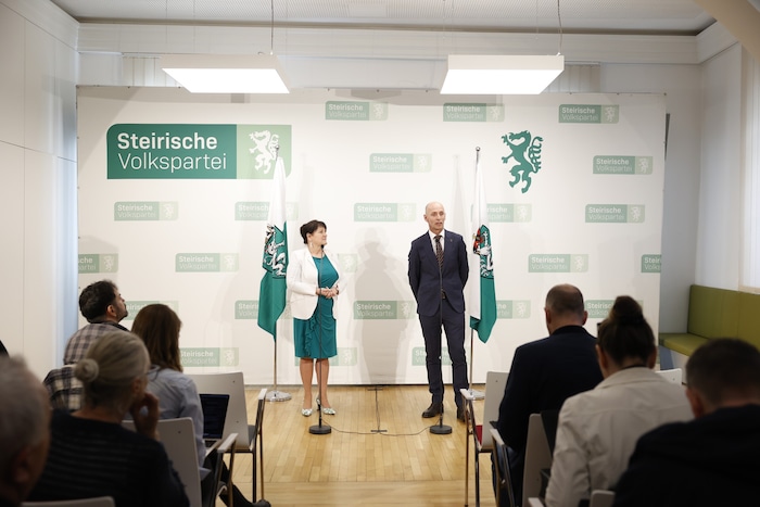 Willibald Ehrenhöfer wurde im Rahmen einer Pressekonferenz als neuer Landesrat präsentiert.