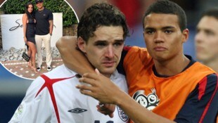 Jermaine Jenas (re.) und seine Ehefrau gehen getrennte Wege.