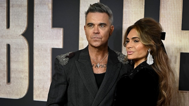 Robbie Williams und seine Frau Ayda (Bild: Robin Pope / Camera Press / picturedesk.com)