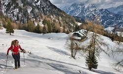 Ein gelungener Abschluss der heurigen Schneeschuhsaison: die Wanderung zum Admonter Haus.