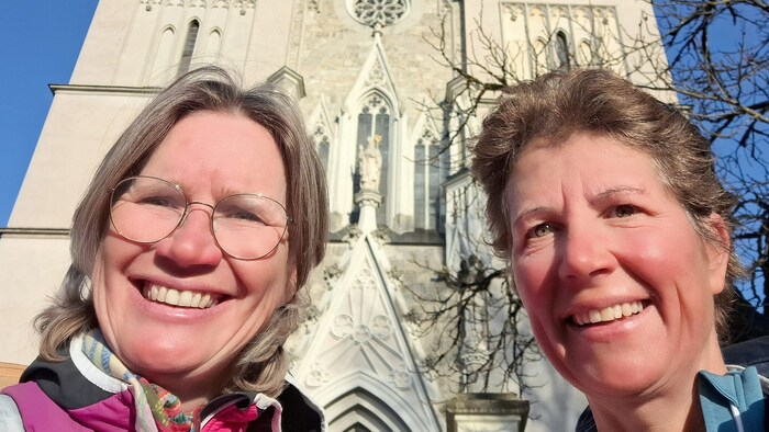 Elisabeth Zienitzer (li.) und Silvia Sarcletti