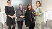 Tina Kopinits, Elke Kahr, Doris Kirschner und Bernadette Pöcheim (v.l.n.r.)