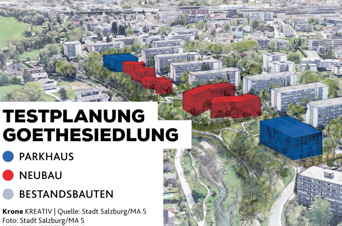 Erste Ideen der Stadtplanung sind erst ein Entwurf. Hier kann sich bis zum Baubeginn noch viel ...