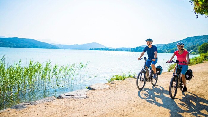 Kärntens Seenschleife zählt zu den beliebtesten Radwegen Österreichs. 