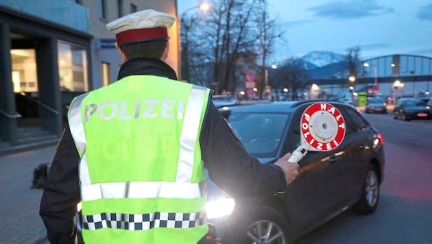 Die Polizei kontrollierte Lenker auf Drogen und Alkohol.
