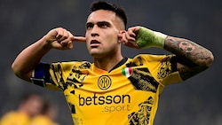 Lautaro Martínez darf sich freuen – er hat eines der beiden Tore zum 2:0 von Inter Mailand bei Feyenoord Rotterdam erzielt ... (Bild: PIERO CRUCIATTI)