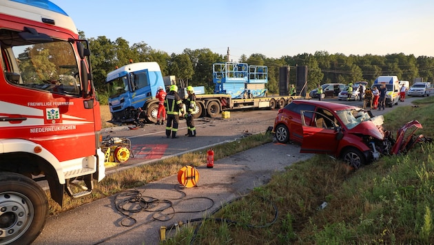 Two years ago, a 25-year-old woman died in this car wreck, and now her brother (29) has died in the same way. (Bild: Matthias Lauber/laumat.at)