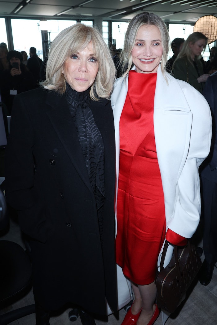 Brigitte Macron and Cameron Diaz